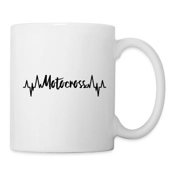 Motocross Pulse Line - Mug - white - Right