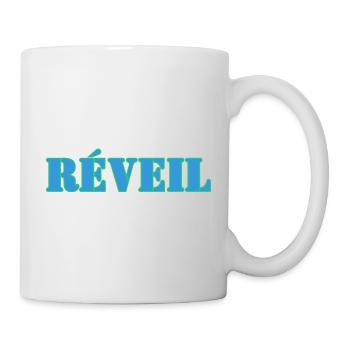 Wecker - Tasse - Weiß - Rechts