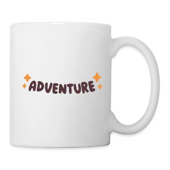 Round and Orange Stars Adventure - Mug - white - Right