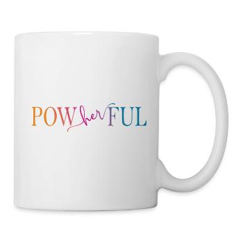 Droits des femmes de grande importance - Mug blanc - blanc - Droite