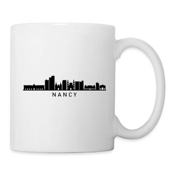 Skyline Nancy - Mug blanc - blanc - Droite