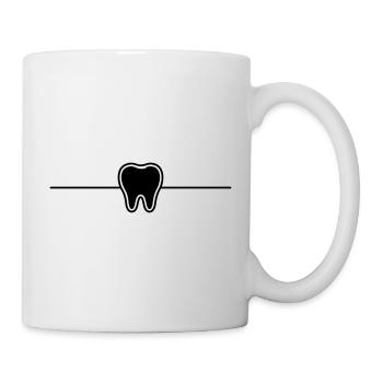 Tooth Symbol Element - Mug - white - Right