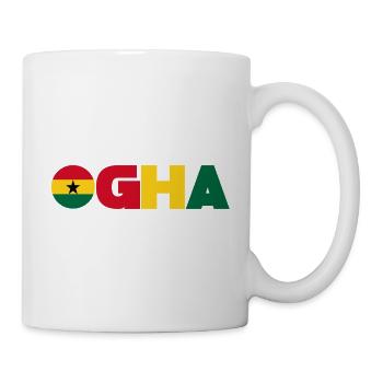Ghana - Tasse - Weiß - Rechts