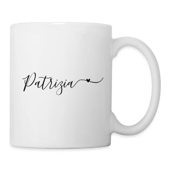 Prénom de famille Patrizia Prénom décoratif - Mug blanc - blanc - Droite