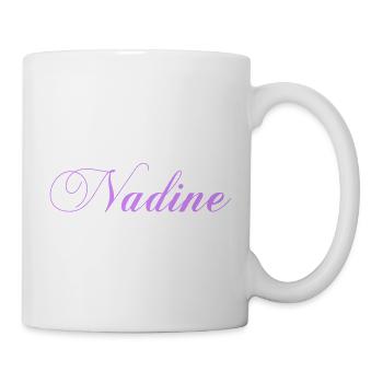 Nadine - Tasse - Weiß - Rechts