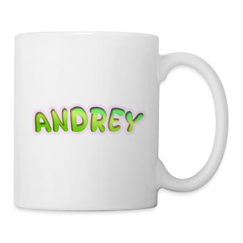 Andrey en tant que profession - Mug blanc - blanc - Droite
