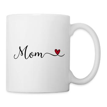 Mom - Tasse - Weiß - Rechts