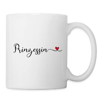 Prinzessin - Tasse - Weiß - Rechts