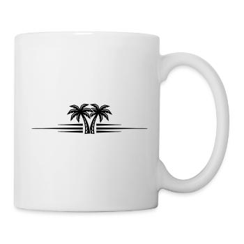 Palm Tree Icon Line - Mug - white - Right