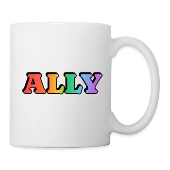 Gay Ally  - Mug - white - Right