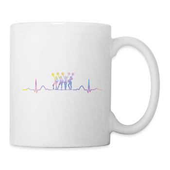 Cheerleader Cheer Mom Cheerleading - Tasse - Weiß - Rechts