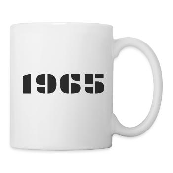 1965 - Mug blanc - blanc - Droite