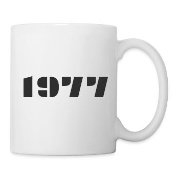 1977 - Mug blanc - blanc - Droite