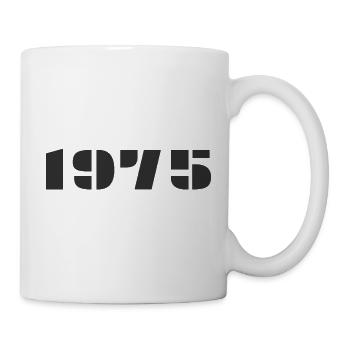 1975 - Mug blanc - blanc - Droite