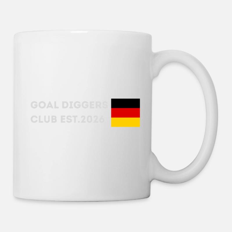 Goal Diggers Club Est.2026 (Germany) - Mug - white