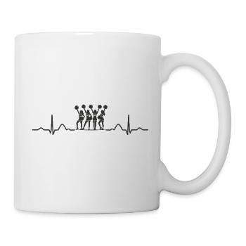 Cheerleader Cheer Mom Cheerleading - Mug - white - Right