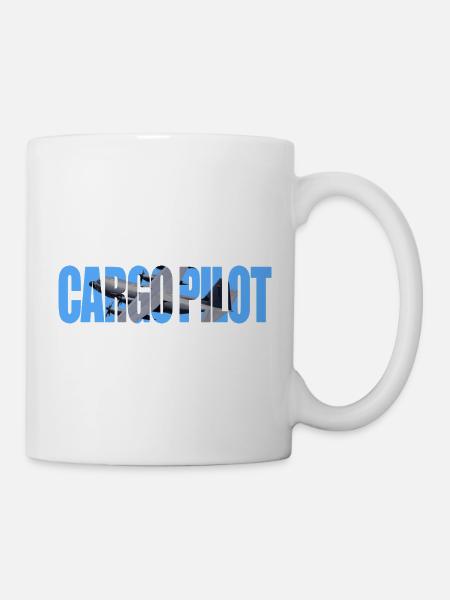 Cargo Pilot C-130 - Tasse - Weiß