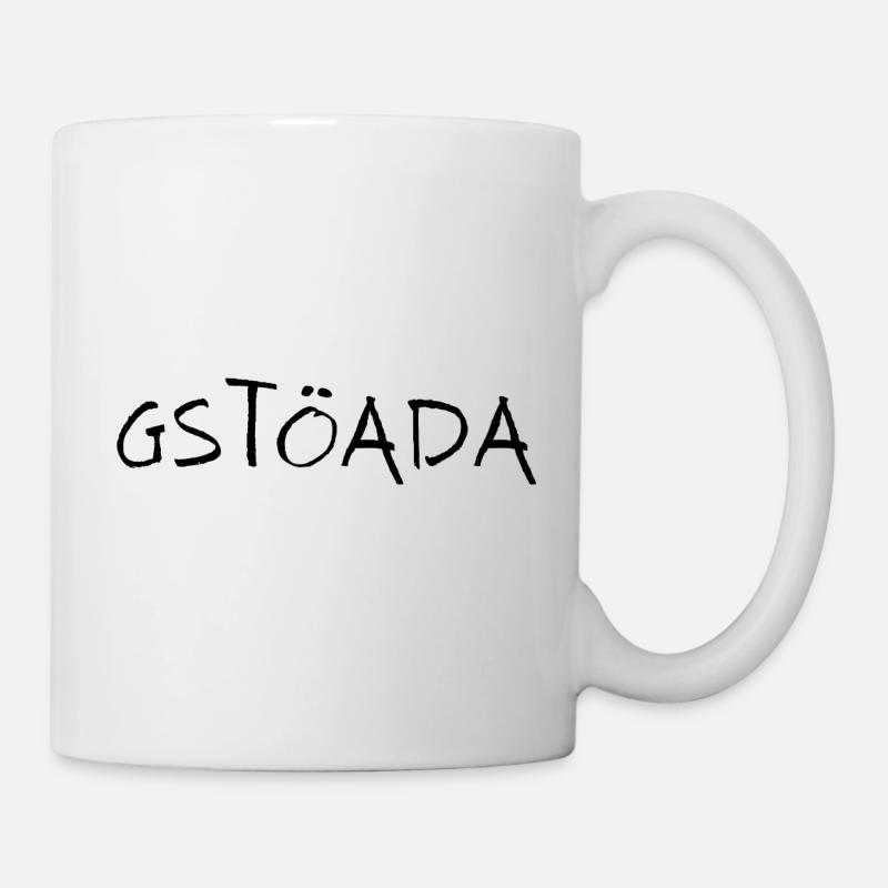 Gstöada - Tasse - Weiß