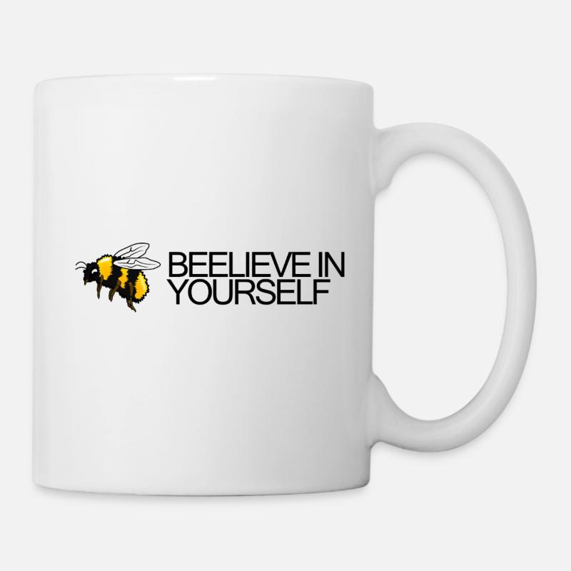 Bumblebee - Croyez-vous en vous - Mug blanc - blanc