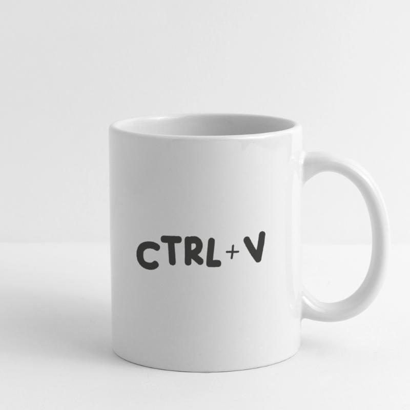 CTRL+V Paste -Gift for IT and Twins Mug