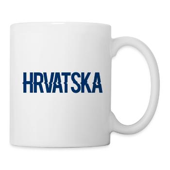 Kroatien Fan Geschenk - Tasse - Weiß - Rechts