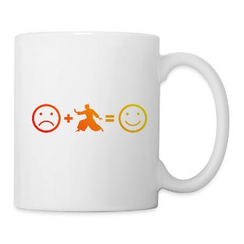 Selbstverteidigung Geschenk für ein Aikido-Schüler - Tasse - Weiß - Rechts