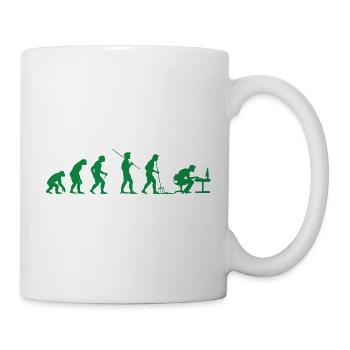 Programmer Evolution Computer Scientist Developer - Mug - white - Right