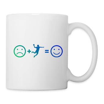 Handball game gift idea for the handball player - Mug - white - Right