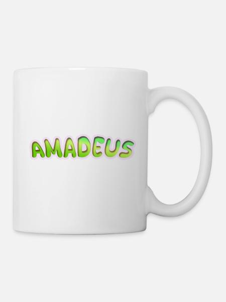 Amadeus - Tasse - Weiß