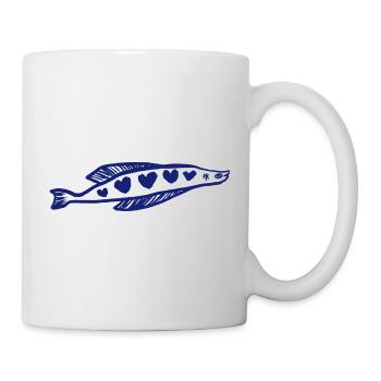 HEART FISH - Mug - white - Right
