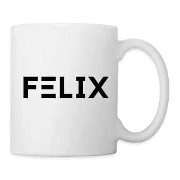 First name Felix - Mug - white - Right