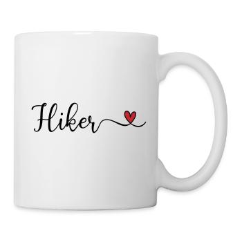 randonneur - Mug blanc - blanc - Droite