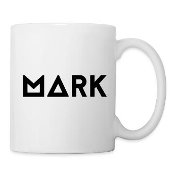 Vorname Mark - Tasse - Weiß - Rechts