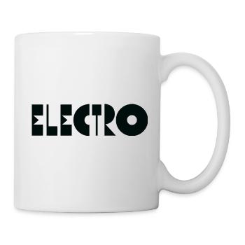 Electro music Logo - Mug - white - Right