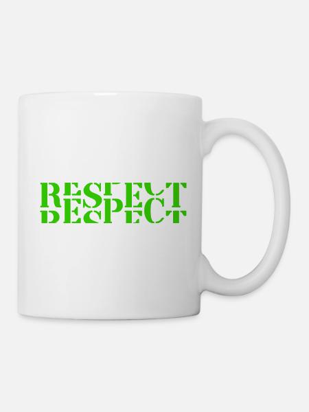 respect - Mug - white