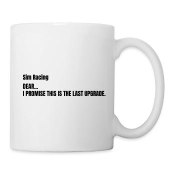 This was the Last Upgrade - Tasse - Weiß - Rechts