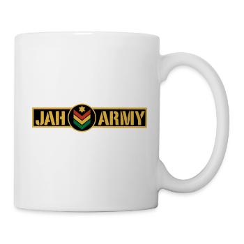 Racines du Jah Army Rastafari Rasta Reggae - Mug blanc - blanc - Droite
