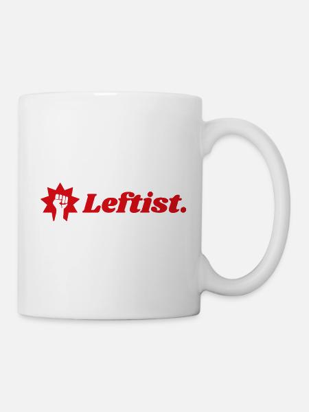 Leftist. - Tasse - Weiß