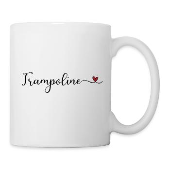 Trampolin - Tasse - Weiß - Rechts