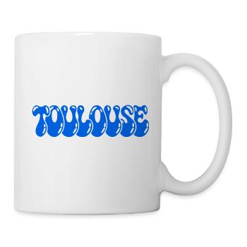 Toulouse-Blaue Himmelblase - Tasse - Weiß - Rechts