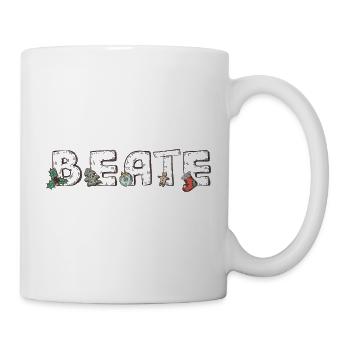 Beate Weihnachtszauber - Tasse - Weiß - Rechts