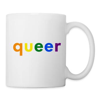 Queer Simple - Tasse - Weiß - Rechts