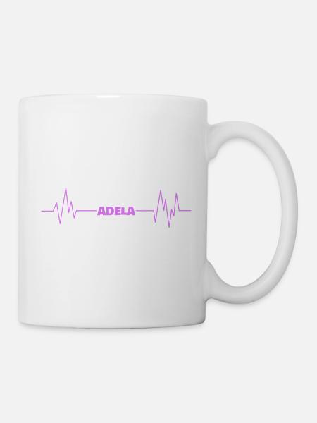 heartbeat Adela - Tasse - Weiß