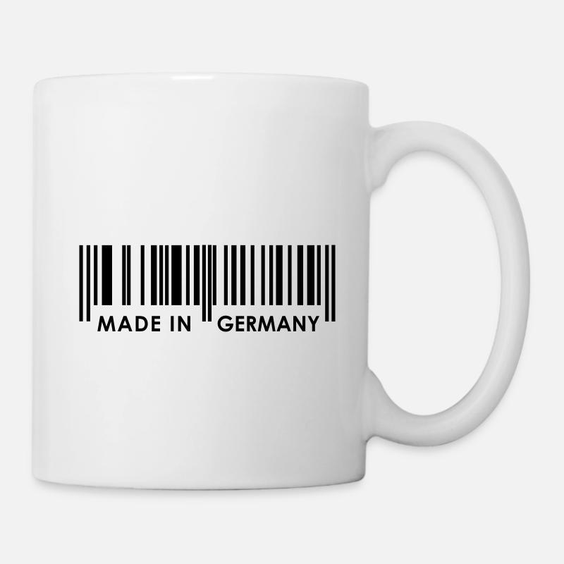 Made in Germany - Tasse - Weiß