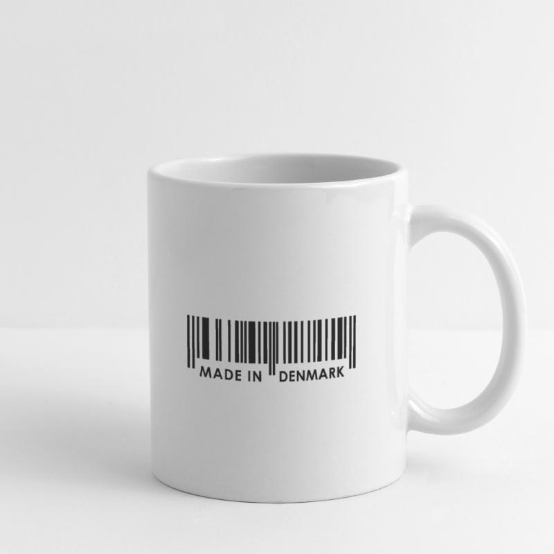 Bar Code Made in Denmark Mug