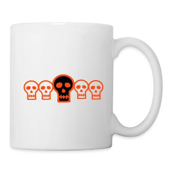 Têtes de Mort - Mug blanc - blanc - Droite