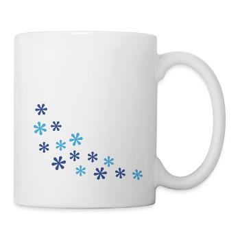 Schneeflocken - Mug - white - Right