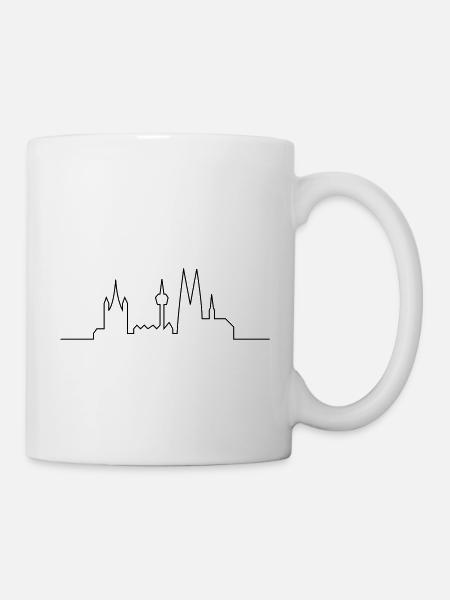 Köln - Tasse - Weiß