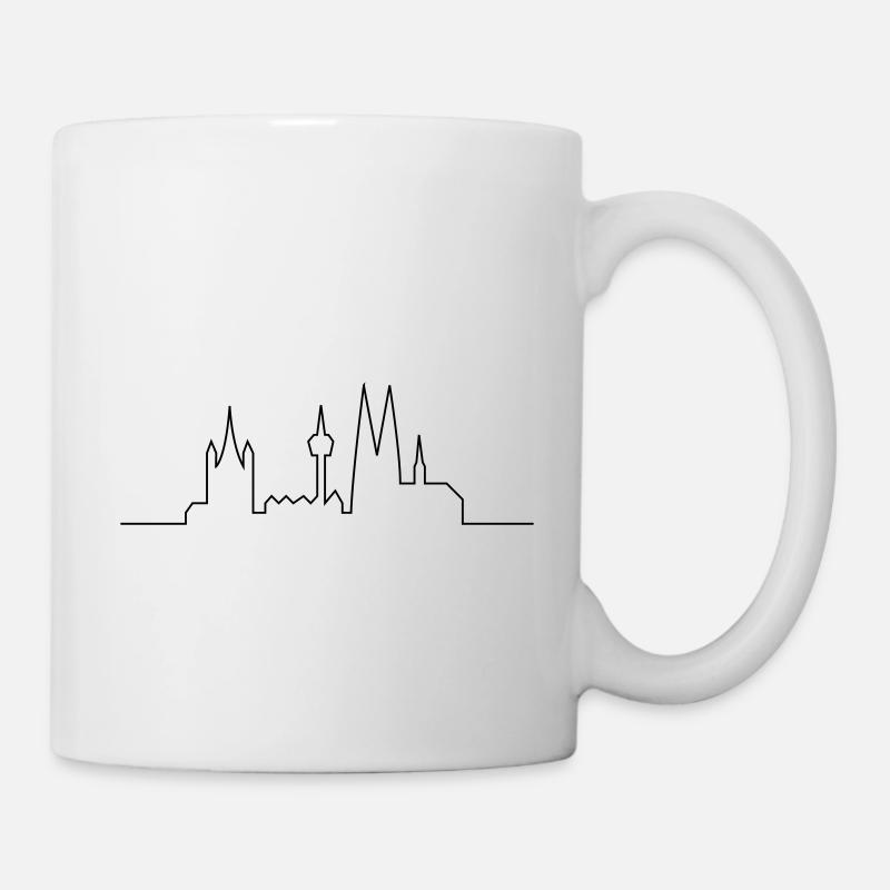Köln - Tasse - Weiß