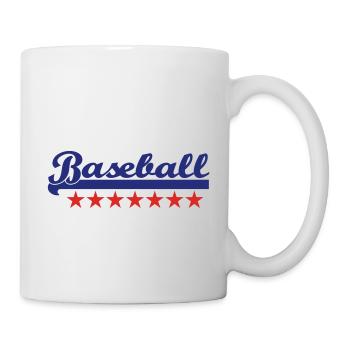 base-ball - Mug blanc - blanc - Droite